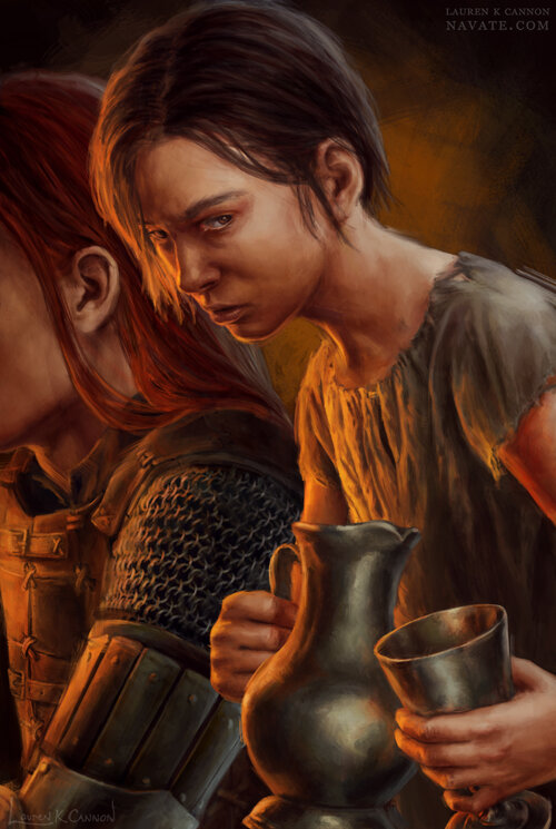 Arya e Jaqen - Arya VII.jpg