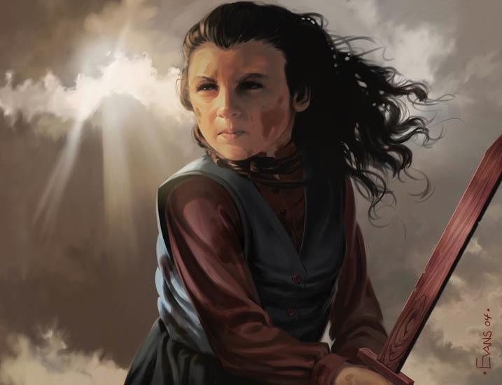 Arya Stark by Mark Evans.png