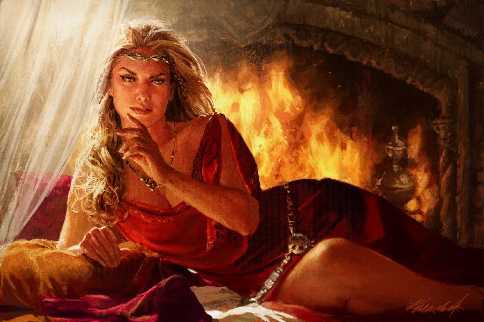 Cersei Lannister by Michael Komarck.jpg