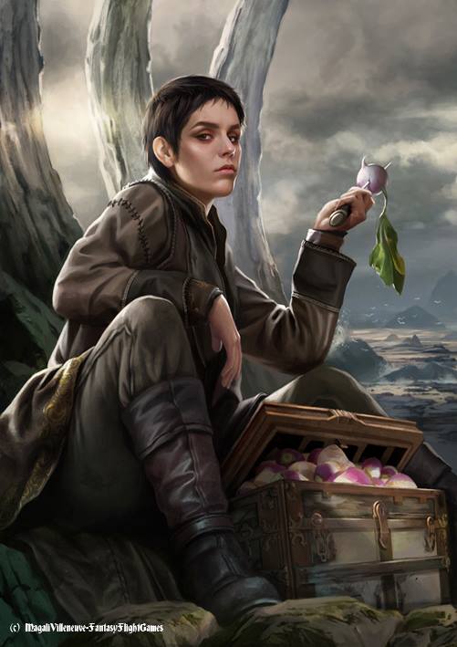 Asha Greyjoy by Magali Villenueve.jpg