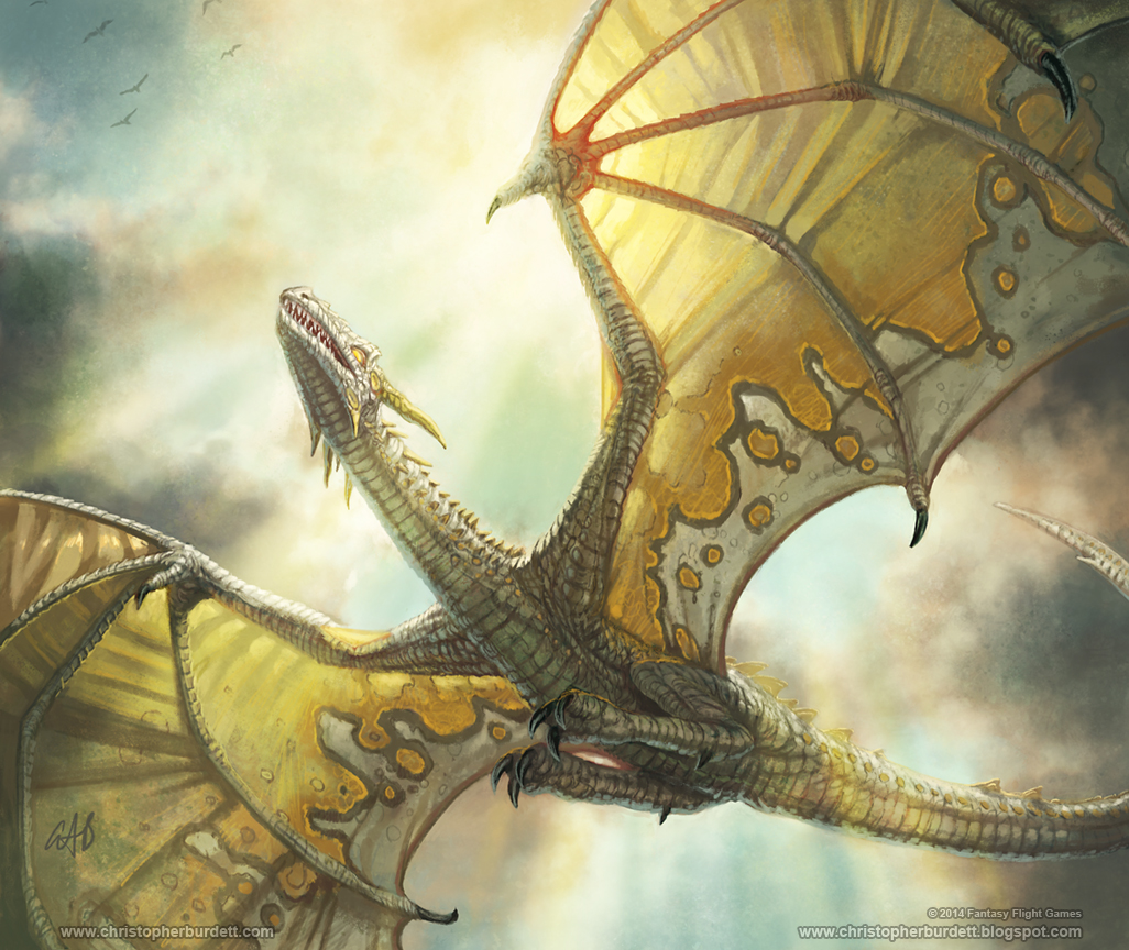 Viserion a hidden agenda by christopherburdett.jpg