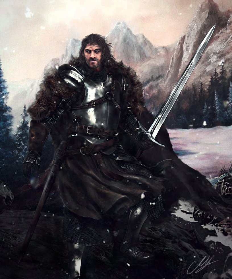 Brandon stark the wild wolf by mike hallstein-dadi0nx.jpeg